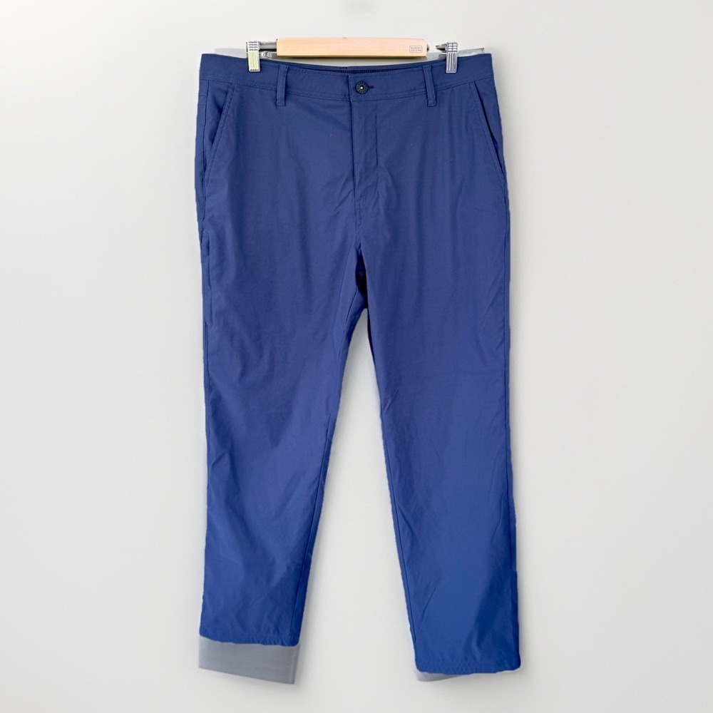 Gerry Lined‎ Hiking Pants Mens 36x32 Blue Excellent Fleece Technical Utility
